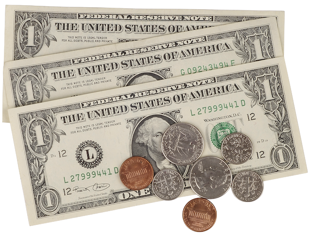 US Dollar value